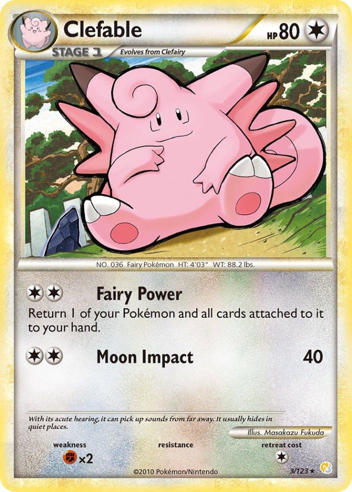 Carte Pokémon: Clefable [Mélodelfe]