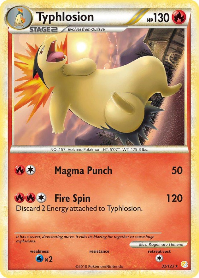 Carte Pokémon: Typhlosion [Typhlosion]