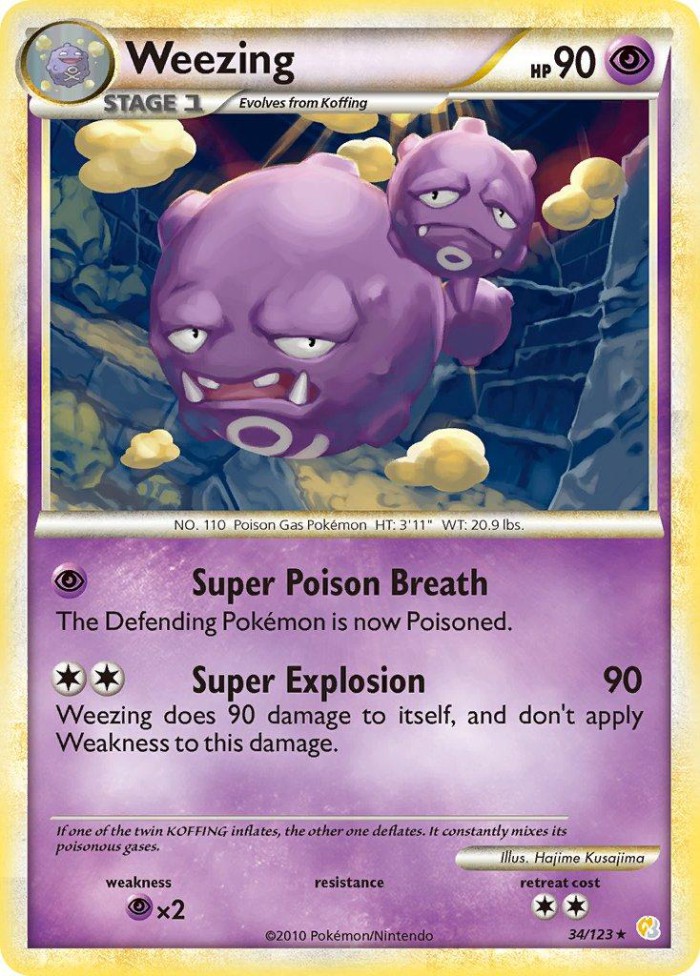 Carte Pokémon: Weezing [Smogogo]