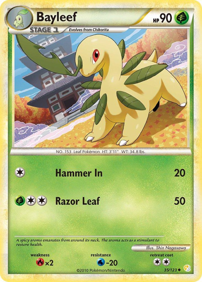 Carte Pokémon: Bayleef [Macronium]