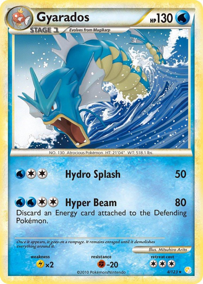 Carte Pokémon: Gyarados [Léviator]