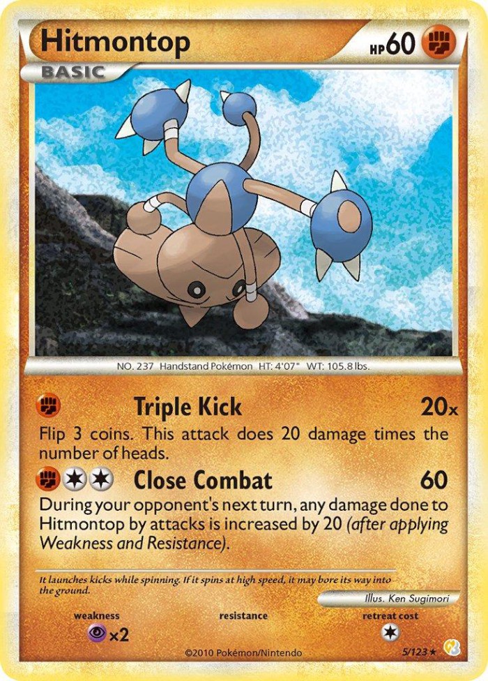 Carte Pokémon: Hitmontop [Kapoera]