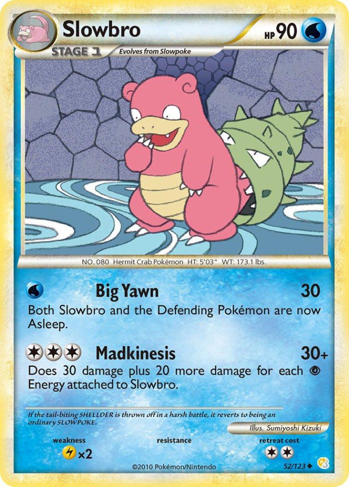 Carte Pokémon: Slowbro [Flagadoss]