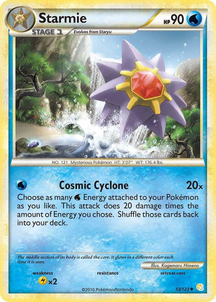 Carte Pokémon: Starmie [Staross]