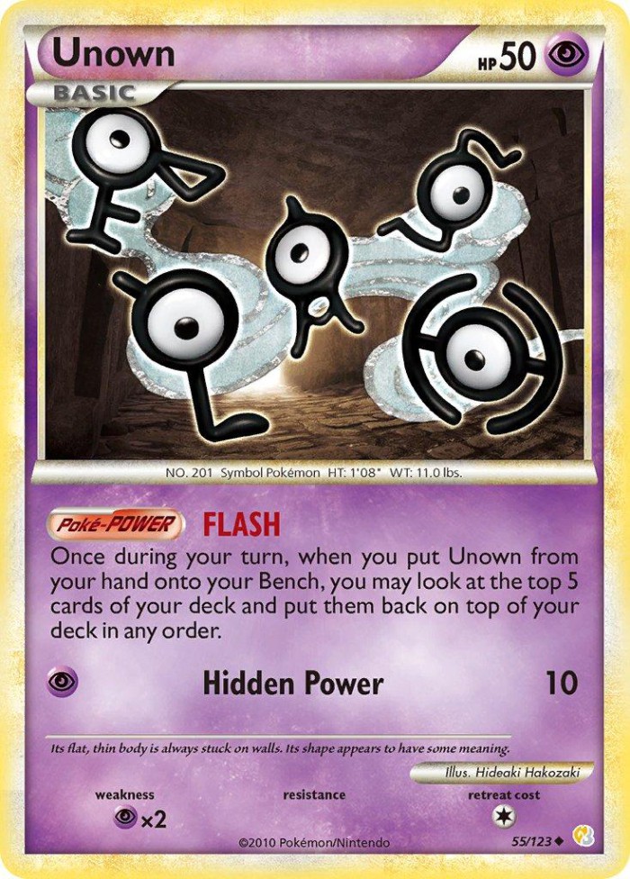 Carte Pokémon: Unown [Zarbi]