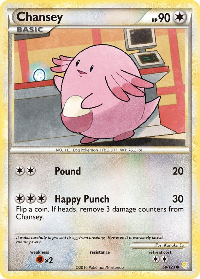 Carte Pokémon: Chansey [Leveinard]