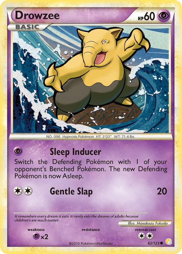 Carte Pokémon: Drowzee [Soporifik]