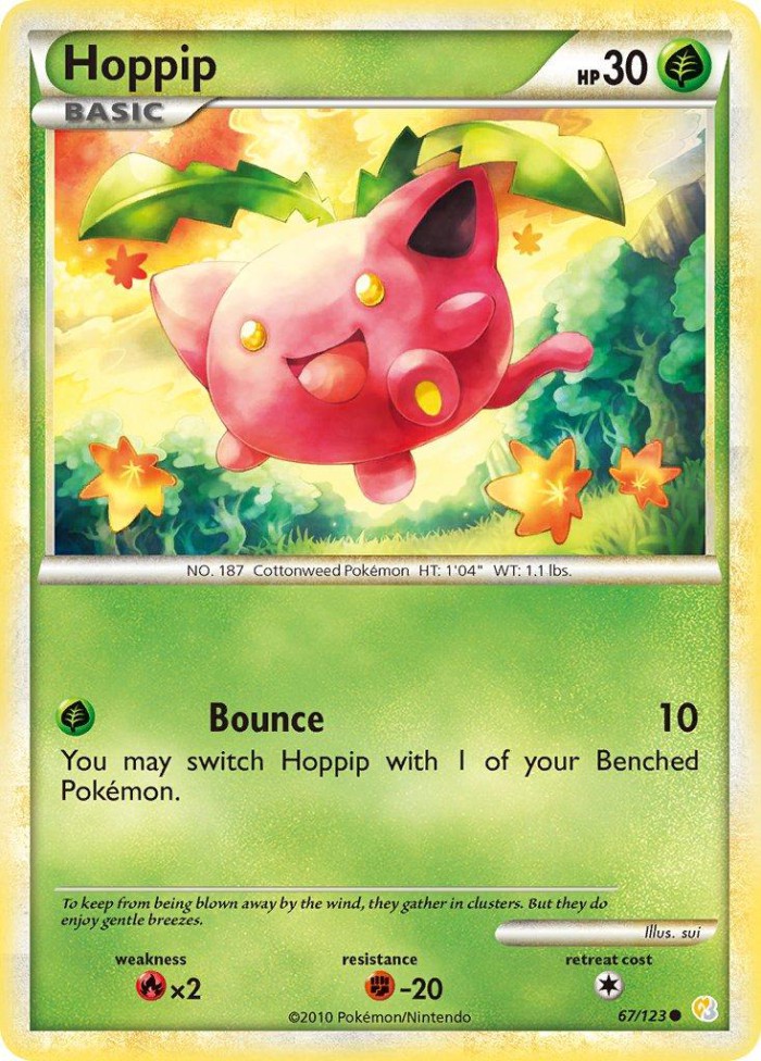 Carte Pokémon: Hoppip [Granivol]