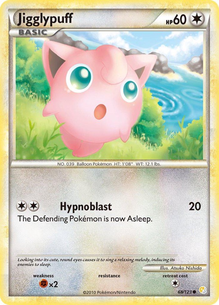 Carte Pokémon: Jigglypuff [Rondoudou]