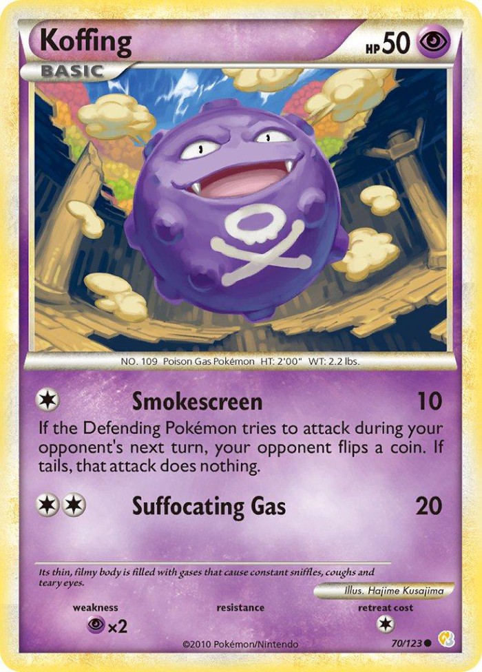 Carte Pokémon: Koffing [Smogo]