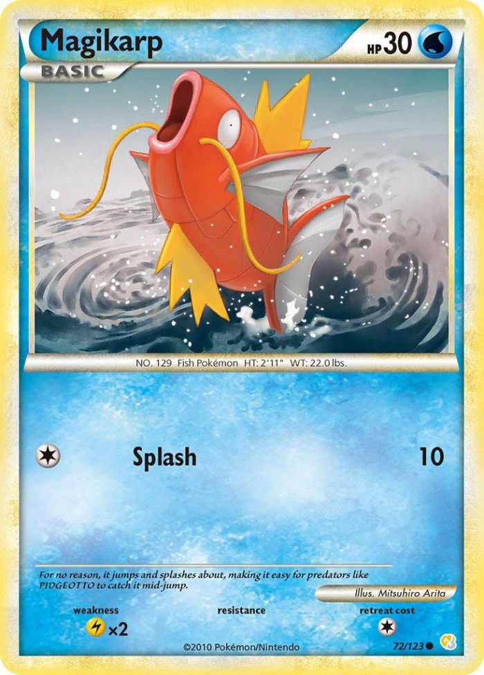 Carte Pokémon: Magikarp [Magicarpe]