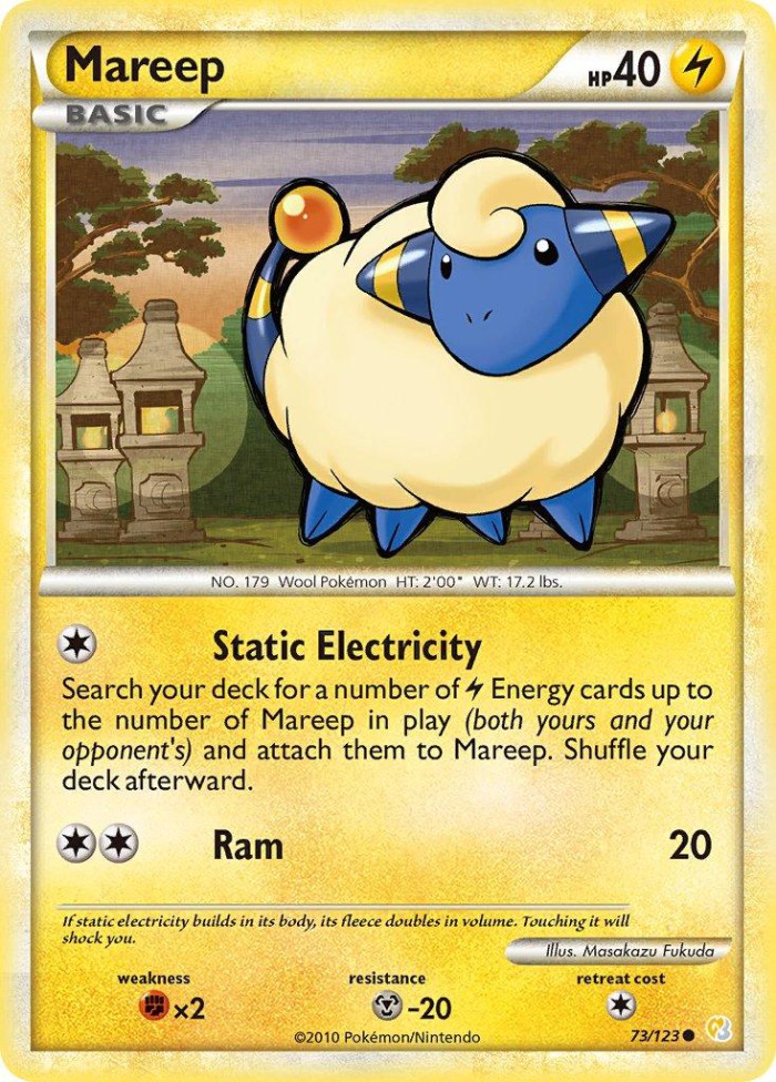 Carte Pokémon: Mareep [Wattouat]