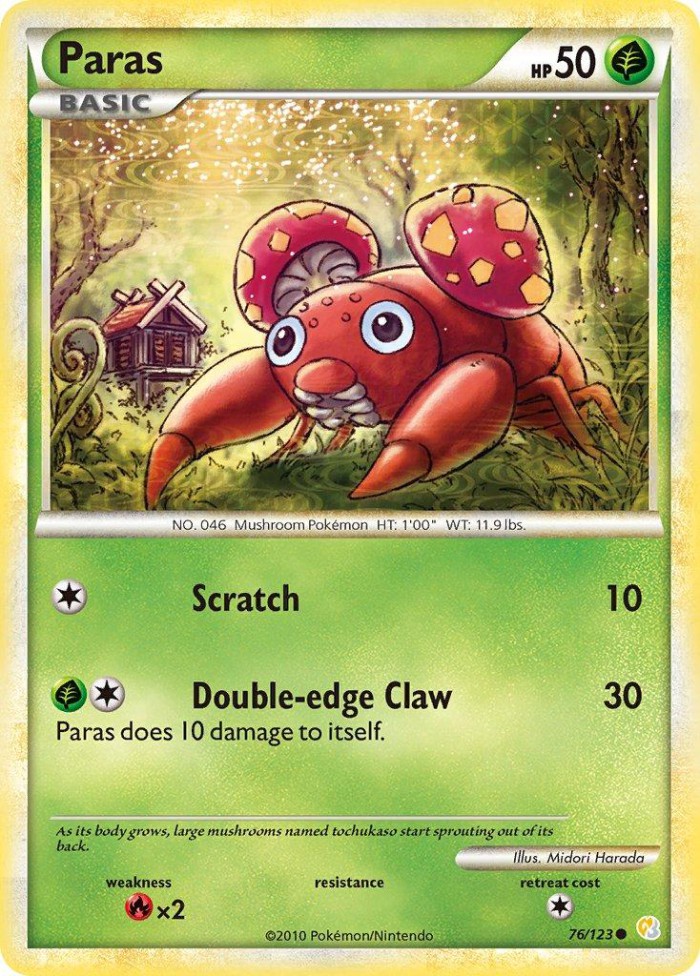 Carte Pokémon: Paras [Paras]