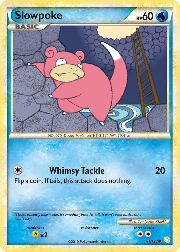 Carte Pokémon: Slowpoke [Ramoloss]