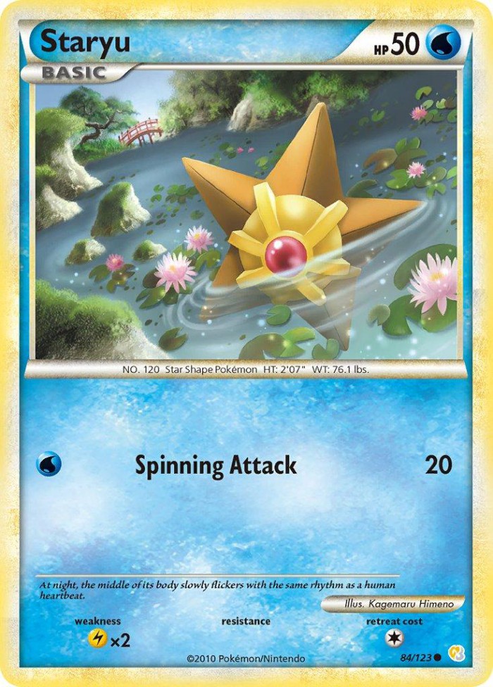 Carte Pokémon: Staryu [Stari]