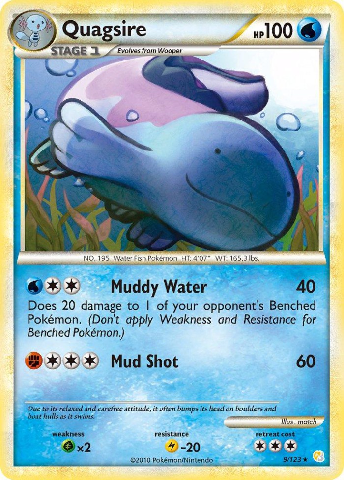 Carte Pokémon: Quagsire [Maraiste]