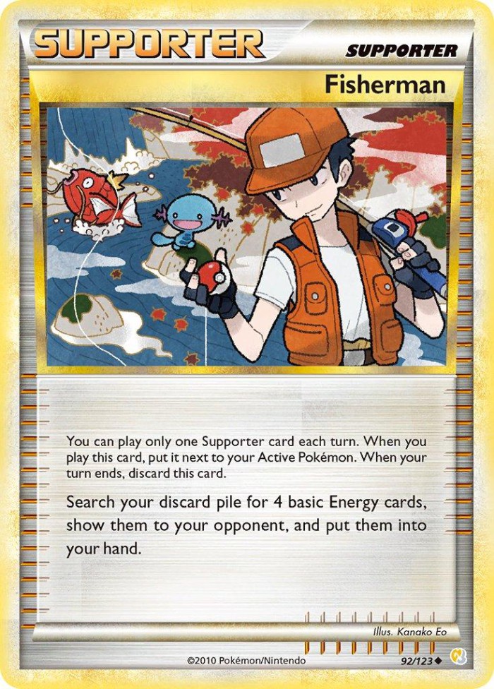 Carte Pokémon: Fisherman [Pêcheur]