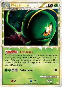 Carte Pokémon: Meganium