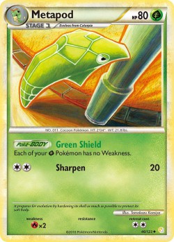 Carte Pokémon: Metapod