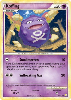 Carte Pokémon: Koffing