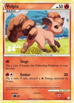 Carte Pokémon: Vulpix