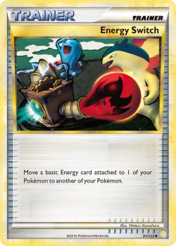 Carte Pokémon: Energy Switch