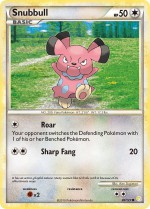 Carte Pokémon: Snubbull