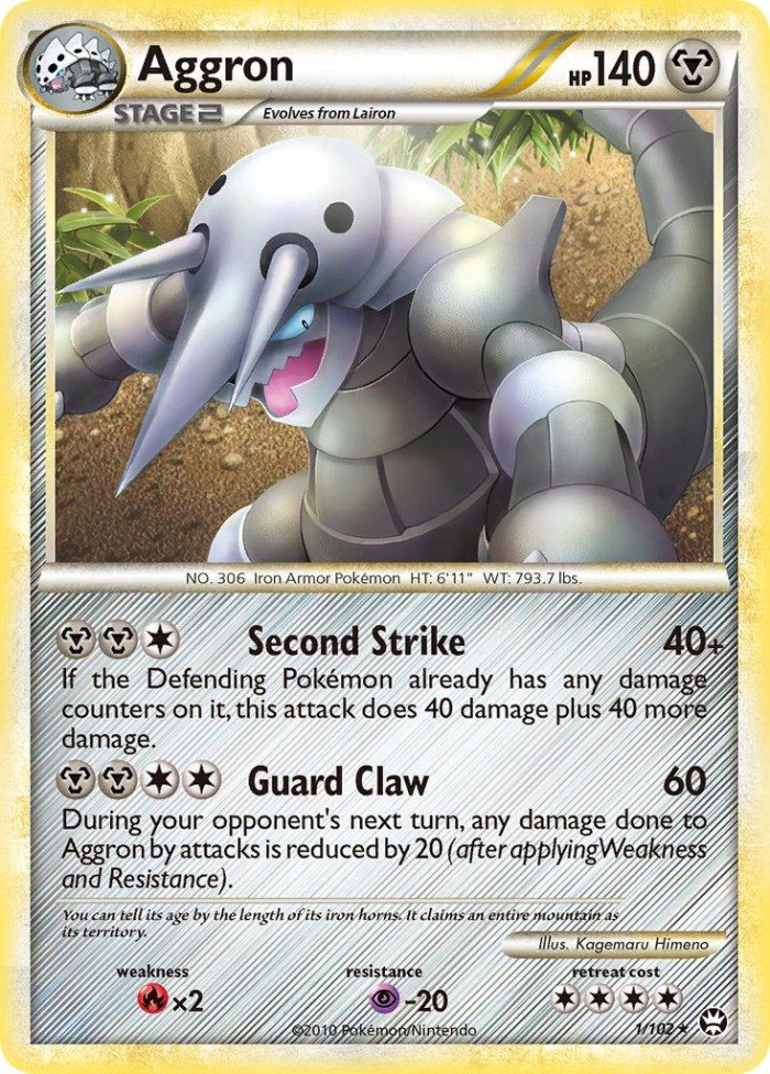 Carte Pokémon: Aggron [Galeking]