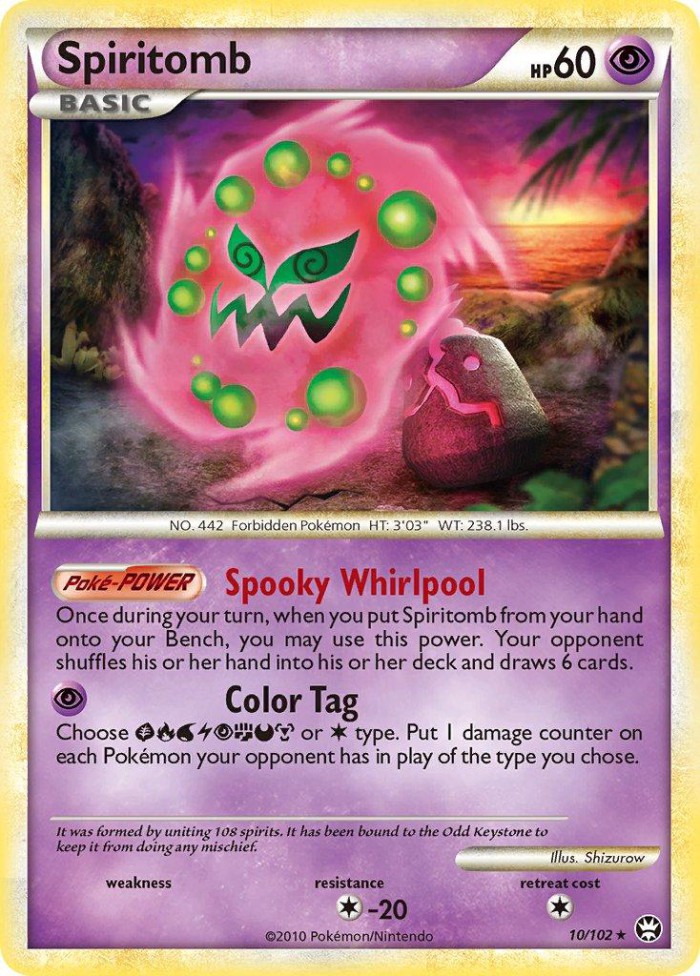 Carte Pokémon: Spiritomb [Spiritomb]