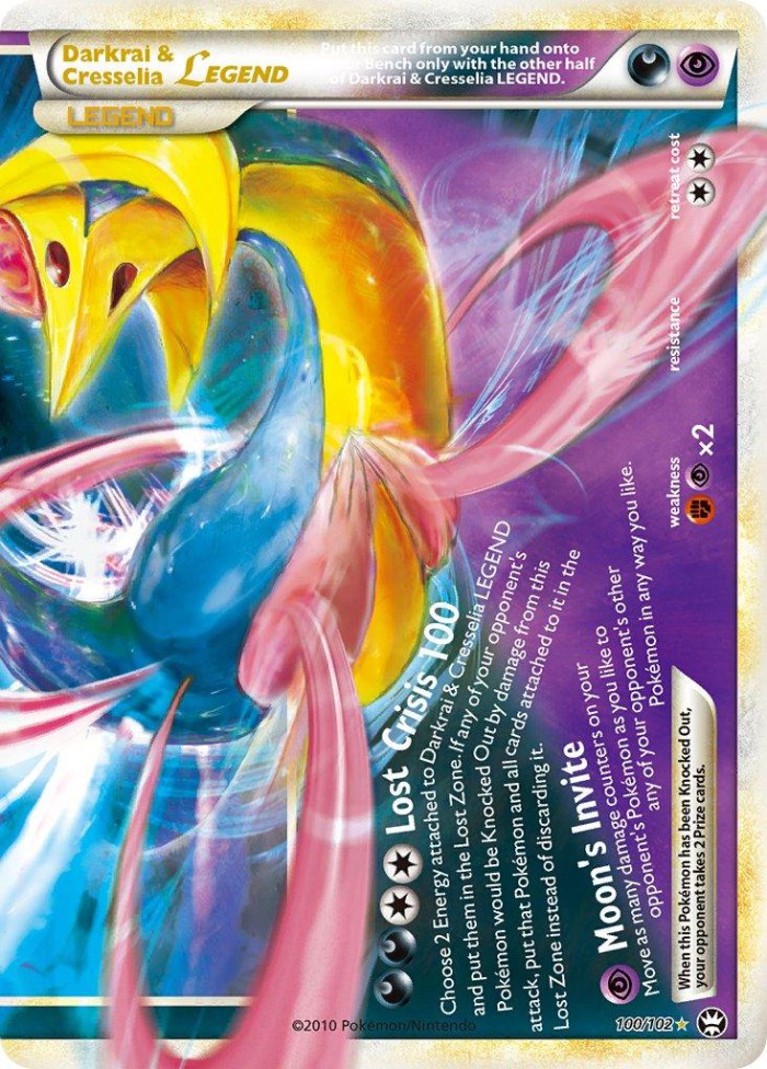 Carte Pokémon: Darkrai & Cresselia LEGEND [Darkrai & Cresselia LEGENDE]