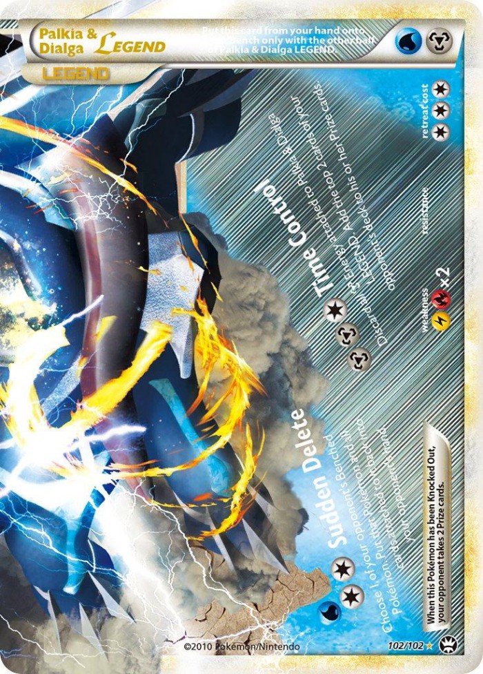 Carte Pokémon: Palkia & Dialga LEGEND [Palkia & Dialga LEGENDE]