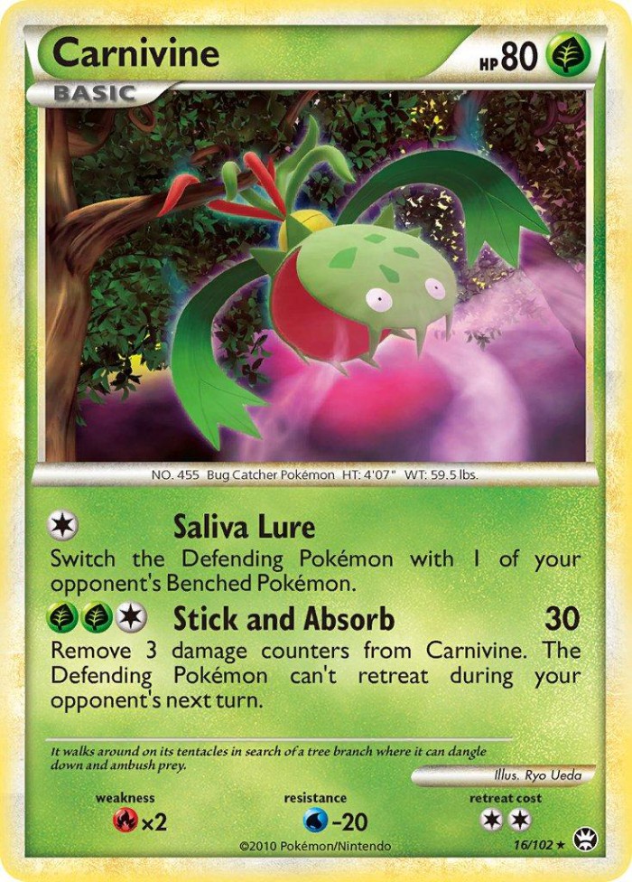 Carte Pokémon: Carnivine [Vortente]