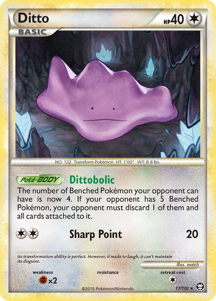 Carte Pokémon: Ditto [Metamorph]