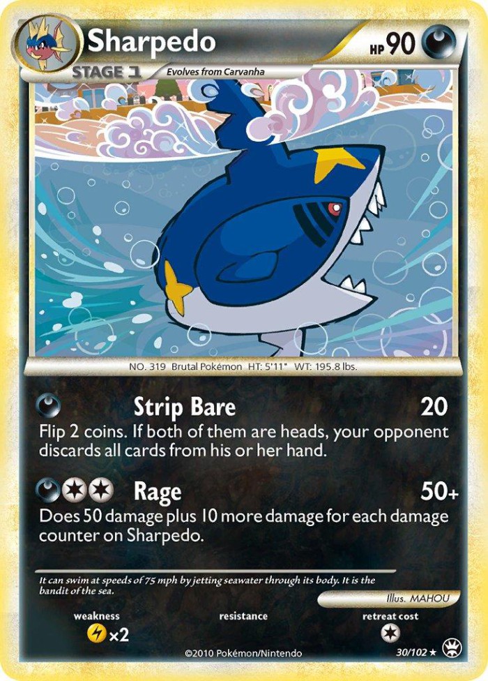 Carte Pokémon: Sharpedo [Sharpedo]