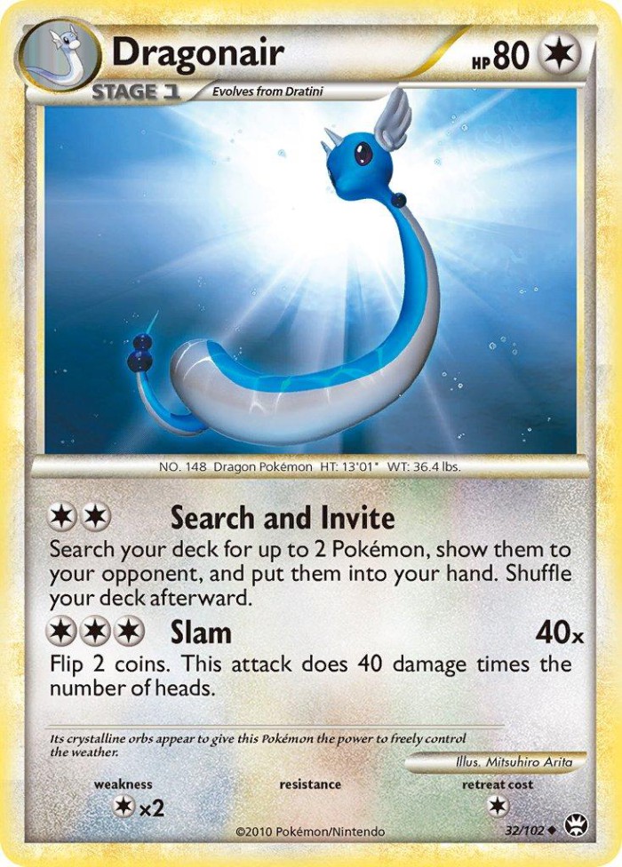 Carte Pokémon: Dragonair [Draco]