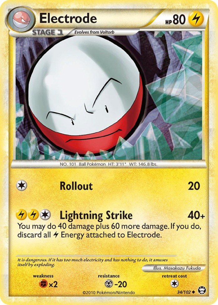 Carte Pokémon: Electrode [Electrode]