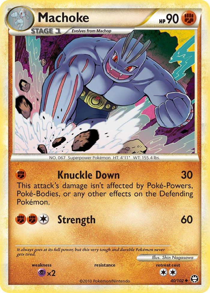 Carte Pokémon: Machoke [Machopeur]