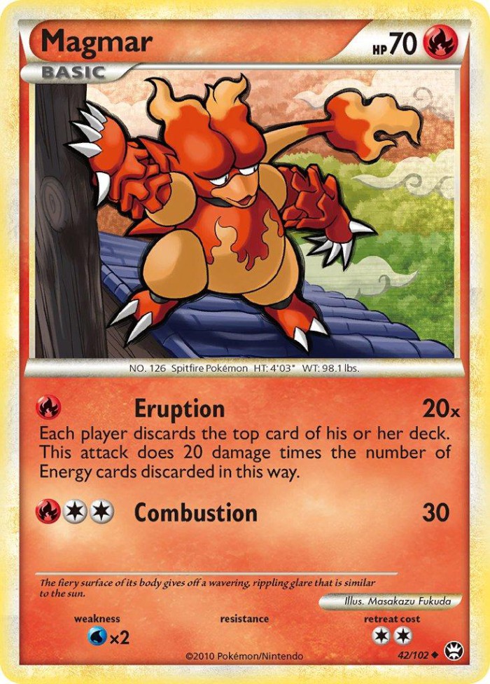 Carte Pokémon: Magmar [Magmar]