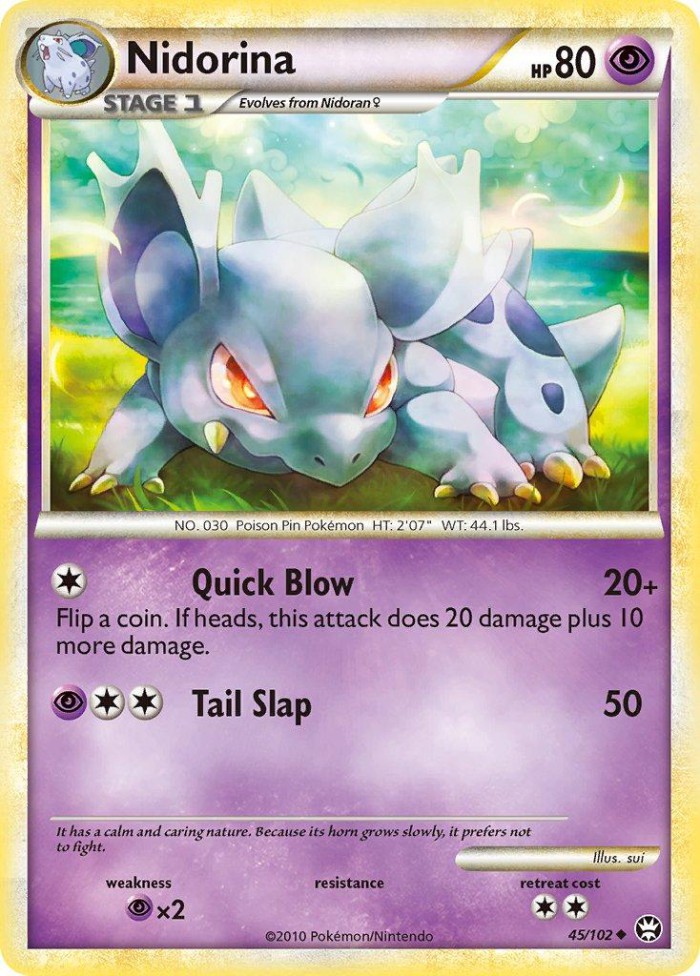 Carte Pokémon: Nidorina [Nidorina]