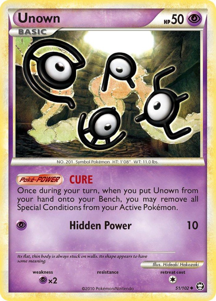 Carte Pokémon: Unown [Zarbi]