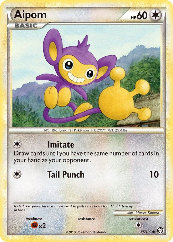 Carte Pokémon: Aipom [Capumain]