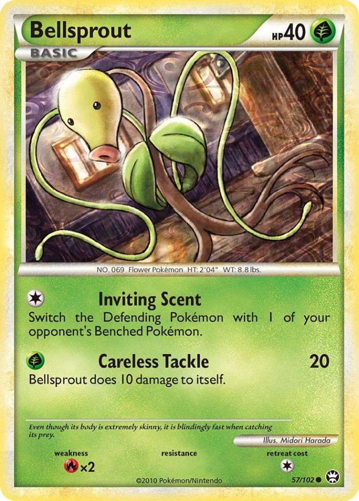 Carte Pokémon: Bellsprout [Chétiflor]