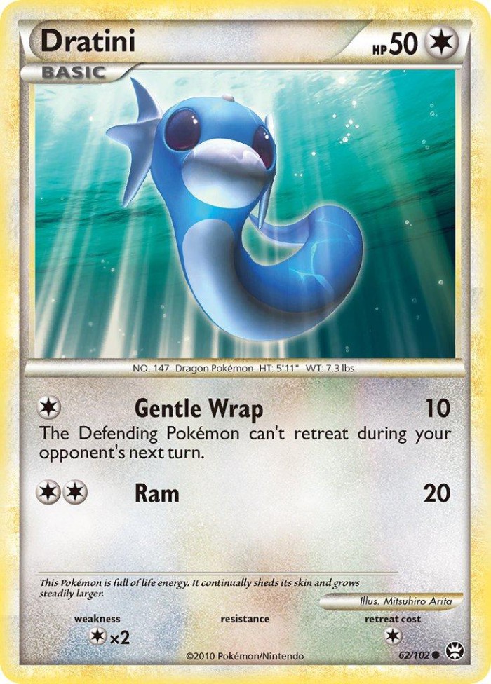 Carte Pokémon: Dratini [Minidraco]