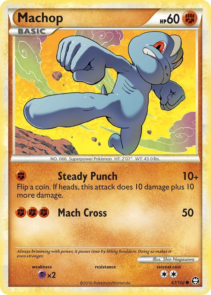 Carte Pokémon: Machop [Machoc]