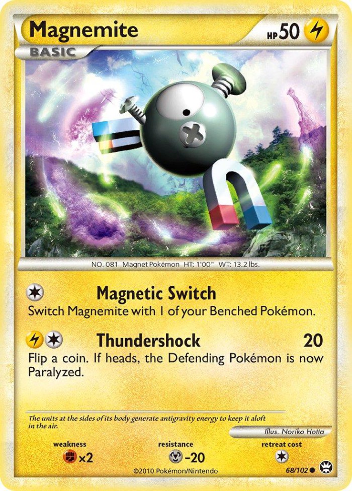 Carte Pokémon: Magnemite [Magneti]