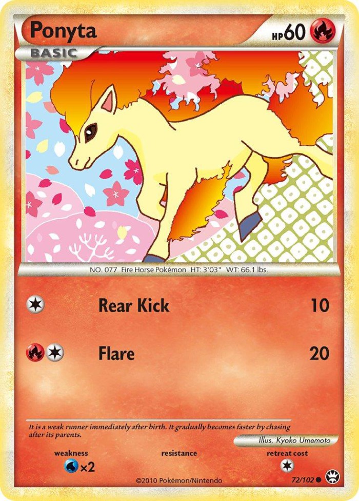 Carte Pokémon: Ponyta [Ponyta]