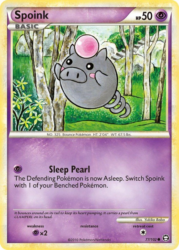 Carte Pokémon: Spoink [Spoink]