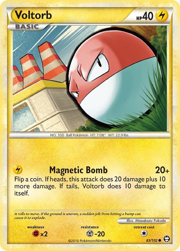 Carte Pokémon: Voltorb [Voltorbe]