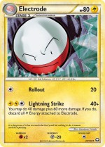 Carte Pokémon: Électrode