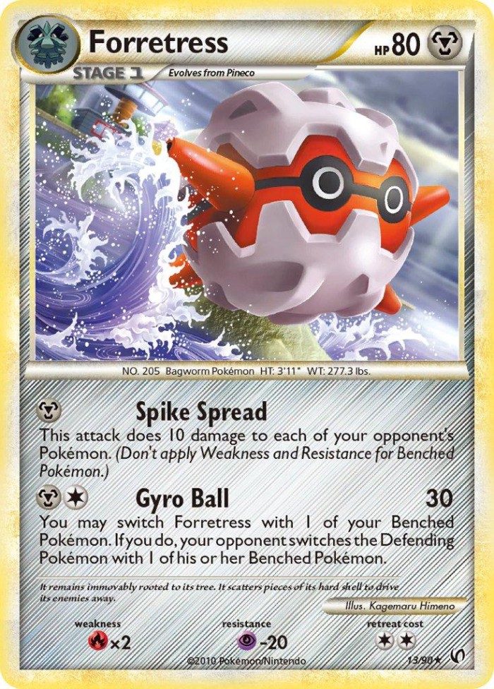 Carte Pokémon: Forretress [Foretress]